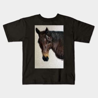 Dee - horse portrait Kids T-Shirt